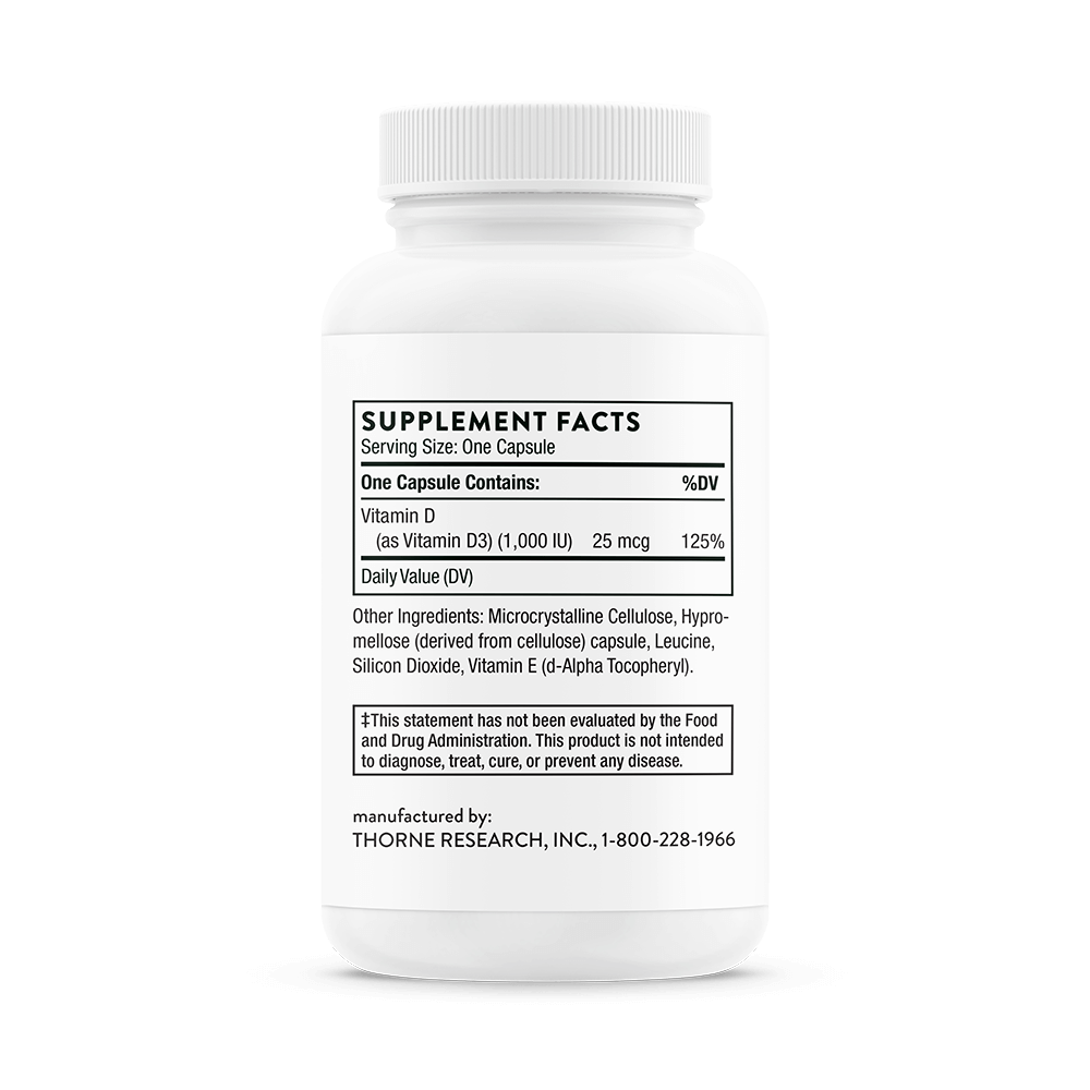 Vitamin D-1,000 - 90 Servings thumbnail image 8 Vitamin D-1,000 - 90 Servings thumbnail 8