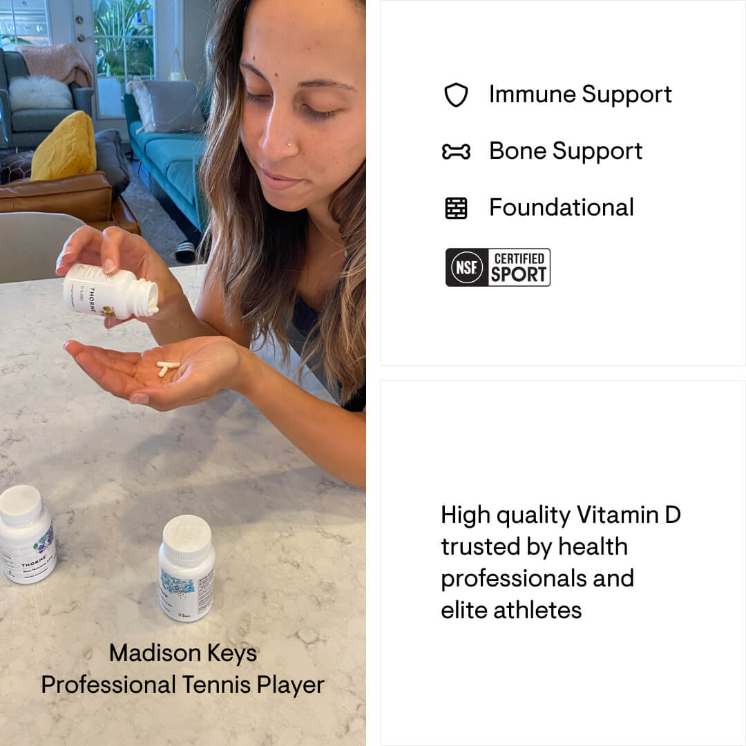 Vitamin D-5,000 - NSF Certified for Sport - 60 Servings thumbnail image 2 Vitamin D-5,000 - NSF Certified for Sport - 60 Servings thumbnail 2