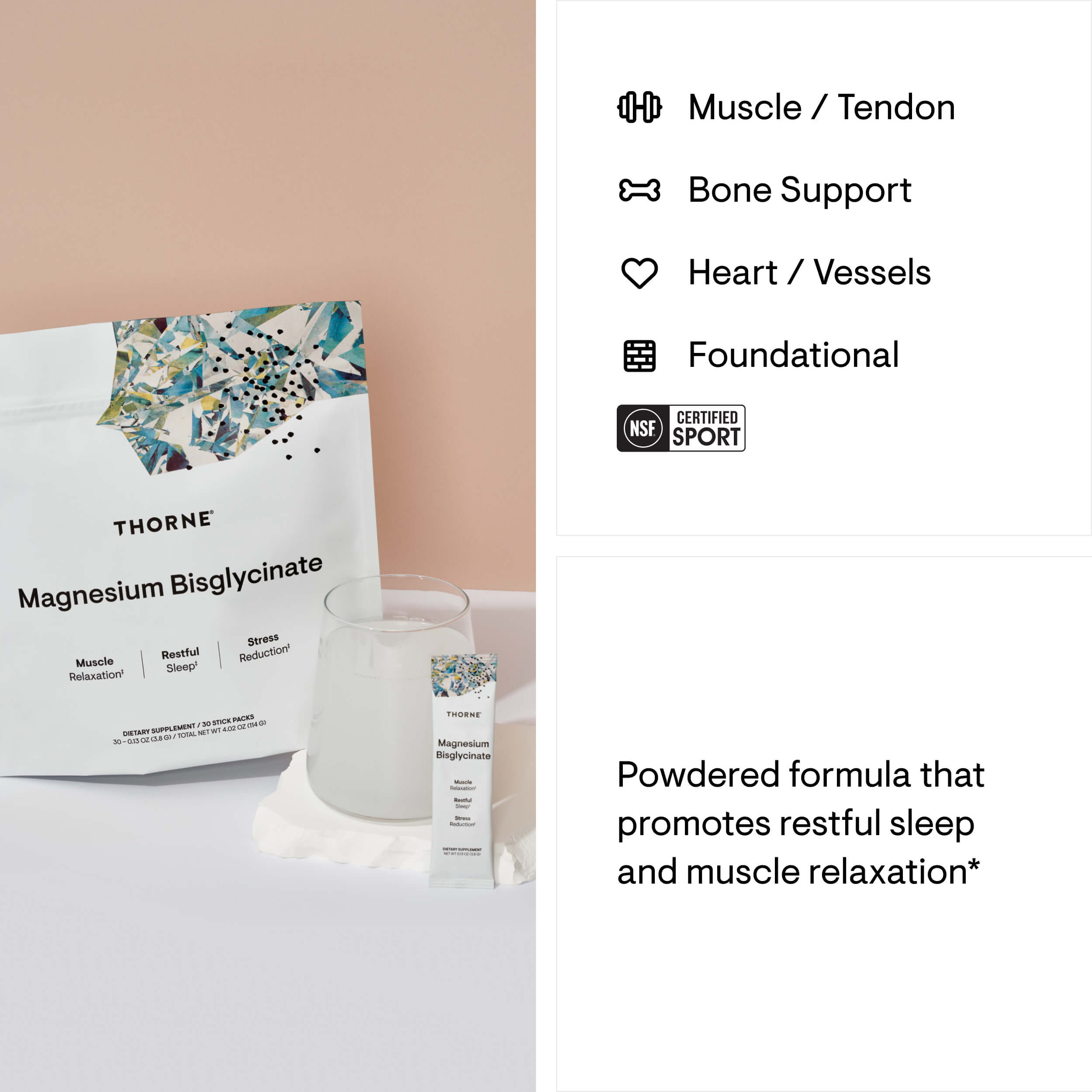 Magnesium Bisglycinate - Travel Packs thumbnail image 3 Magnesium Bisglycinate - Travel Packs thumbnail 3