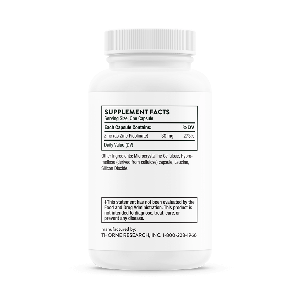 Zinc Picolinate 30 mg - 60 Servings thumbnail 8