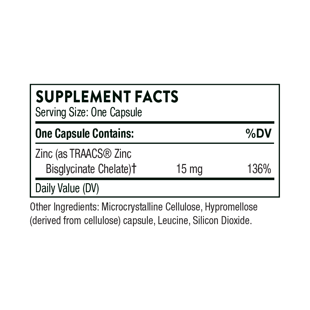 Zinc Bisglycinate 15 mg thumbnail 6