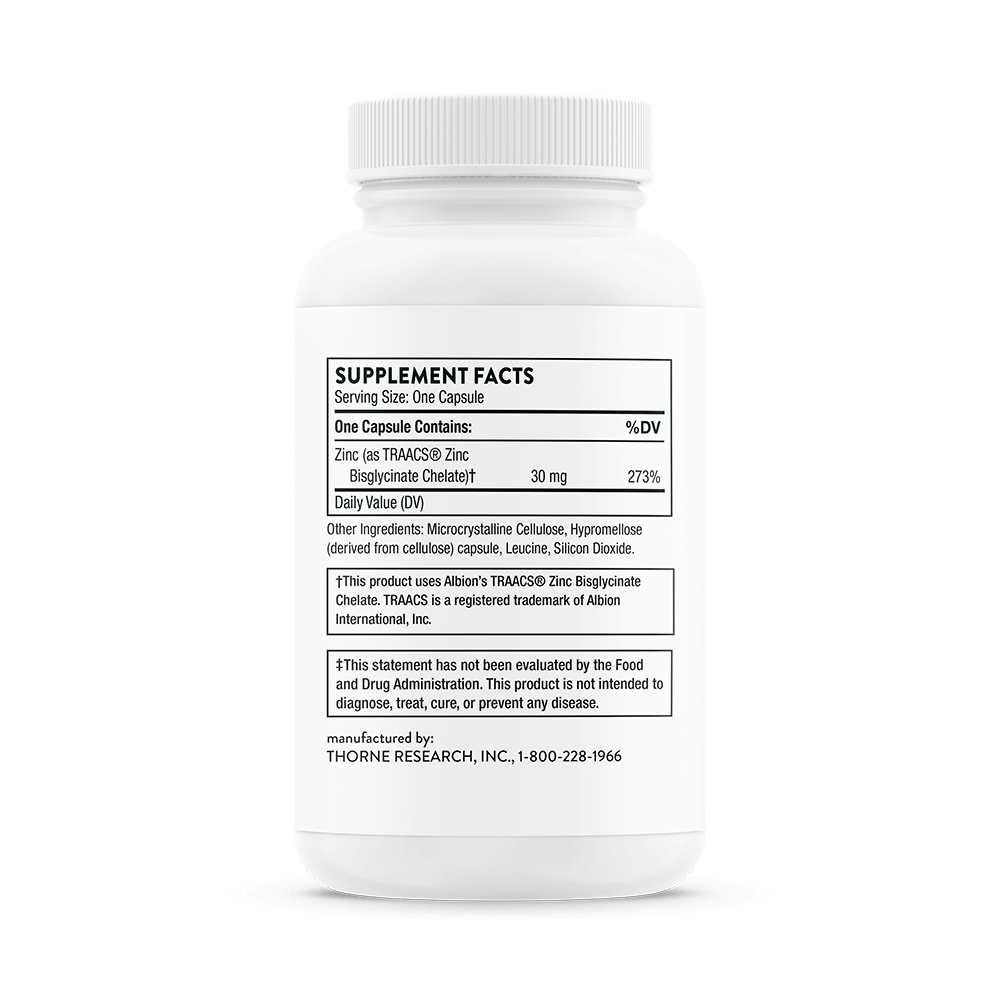 Zinc Bisglycinate 30 mg thumbnail 8