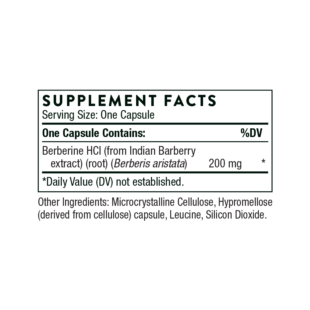 Berberine - 200 mg thumbnail image 6 Berberine - 200 mg thumbnail 6