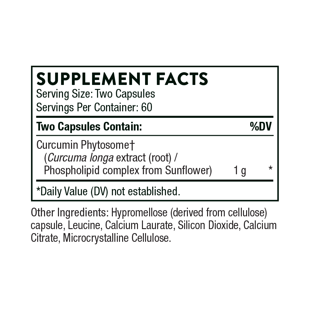 Curcumin Phytosome - NSF Certified for Sport thumbnail 5