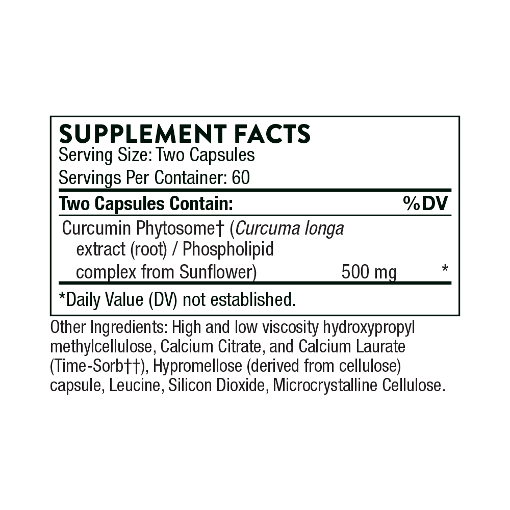 Curcumin Phytosome - Sustained Release thumbnail 6