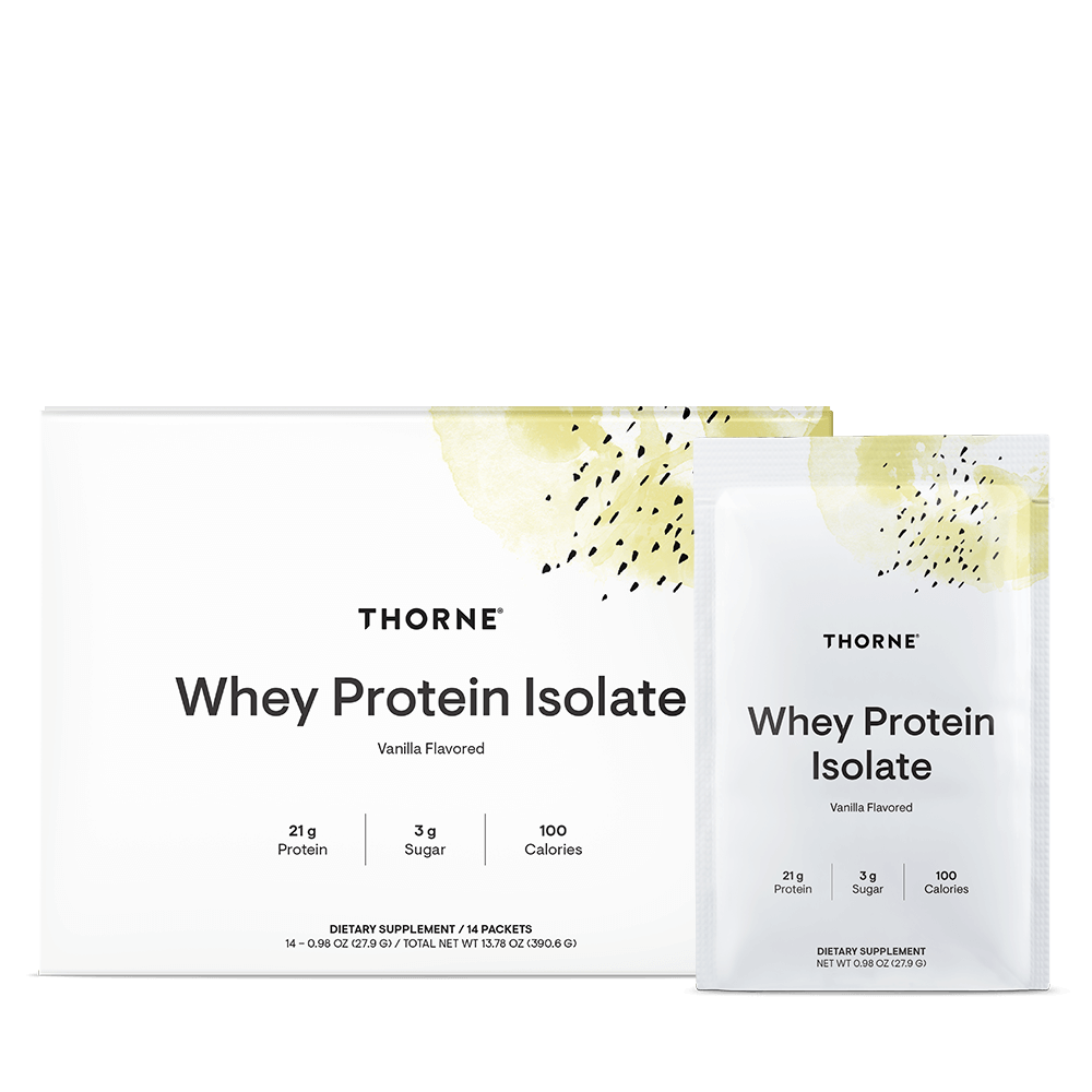 Whey Protein Isolate - Travel Packs - Vanilla