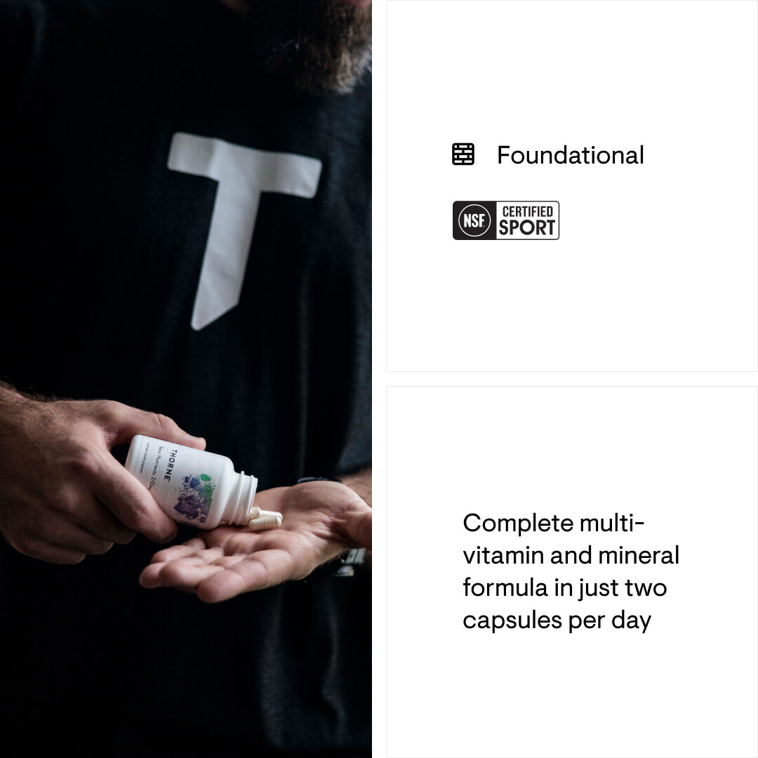 Basic Nutrients 2/Day - NSF Certified for Sport thumbnail 2